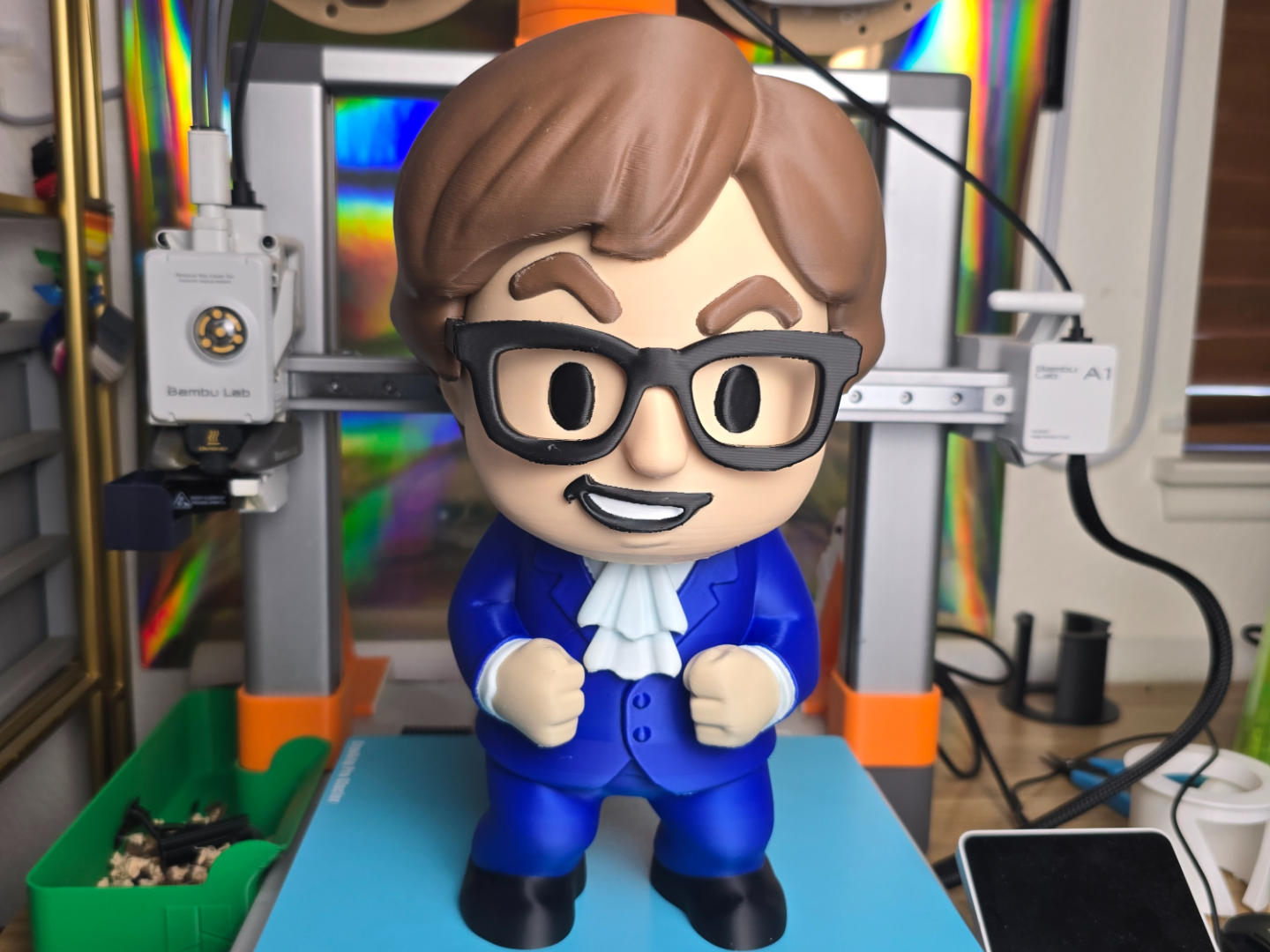 Autsin Powers Stylized Character Yeah Baby Yeah