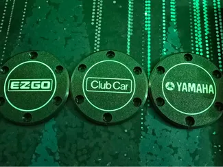 Golf Cart Aftermarket Steering Wheel Center Caps