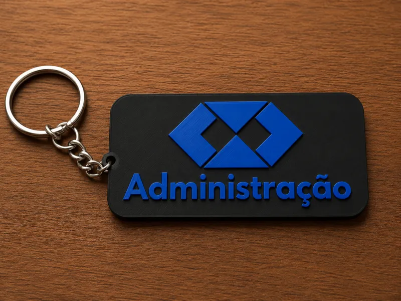 Chaveiro Administração - Acessório profissional