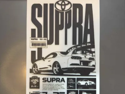 Toyota Supra art
