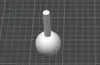 Just the harder to print part in a easier configuration