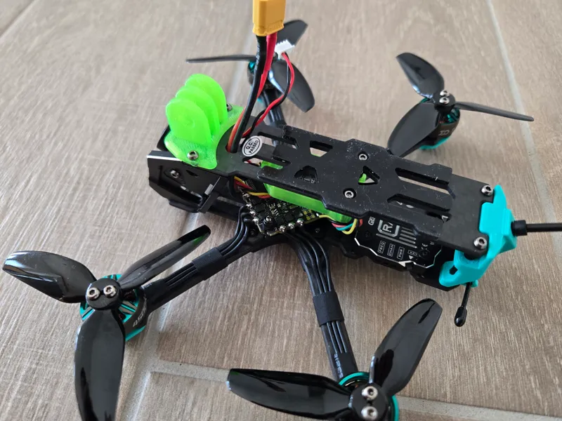 Sub250 Oasis ELRS Module and GoPro Mount