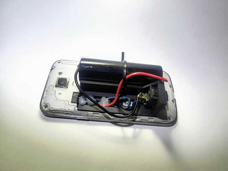 Samsung S4 mini battery adapter 21700