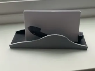 block plane business card holder