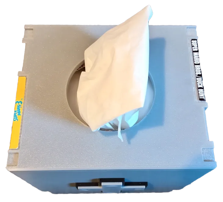 Nes Style Tissue Box Block - Detailed by LeapTechOnline MakerWorld ...