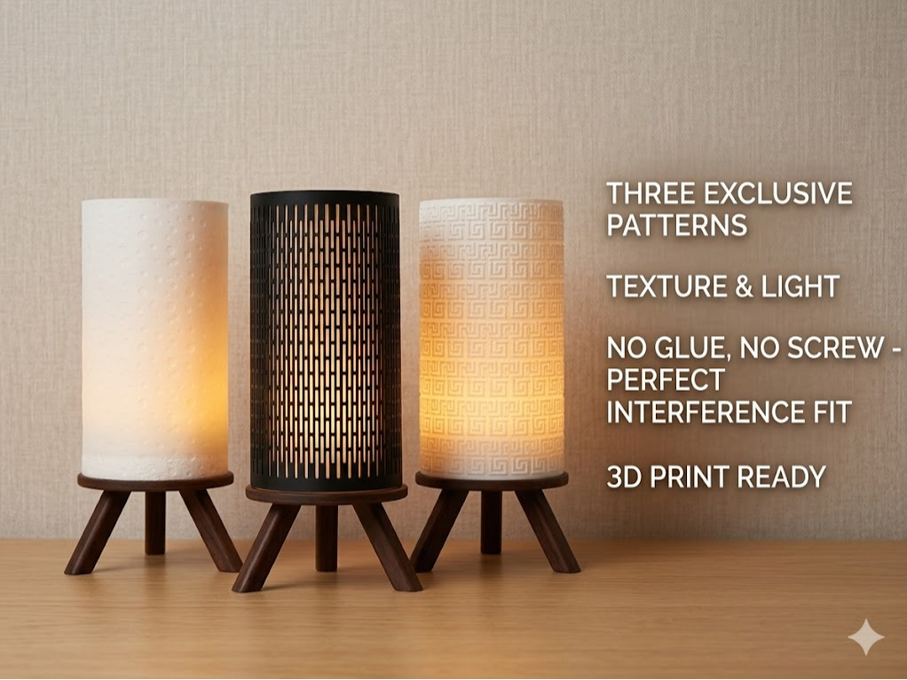 Modular Modern Night Lamp