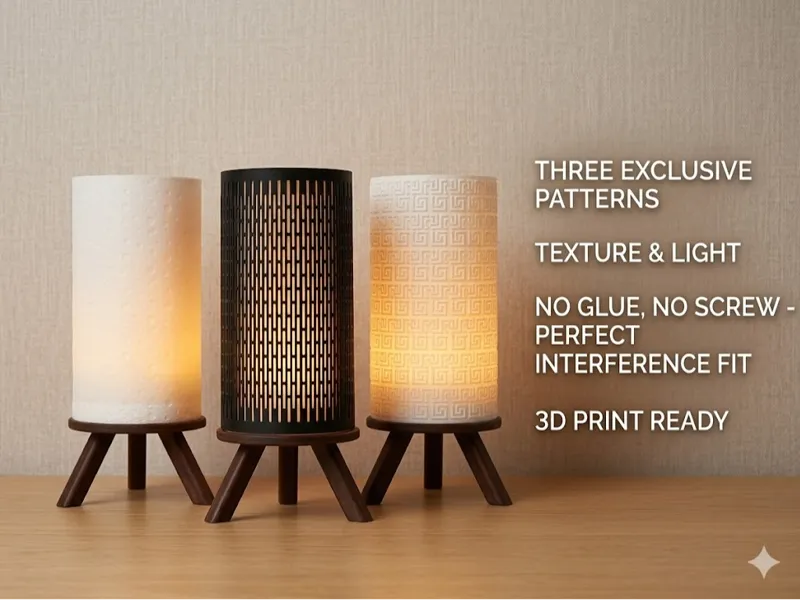 Modular Modern Night Lamp