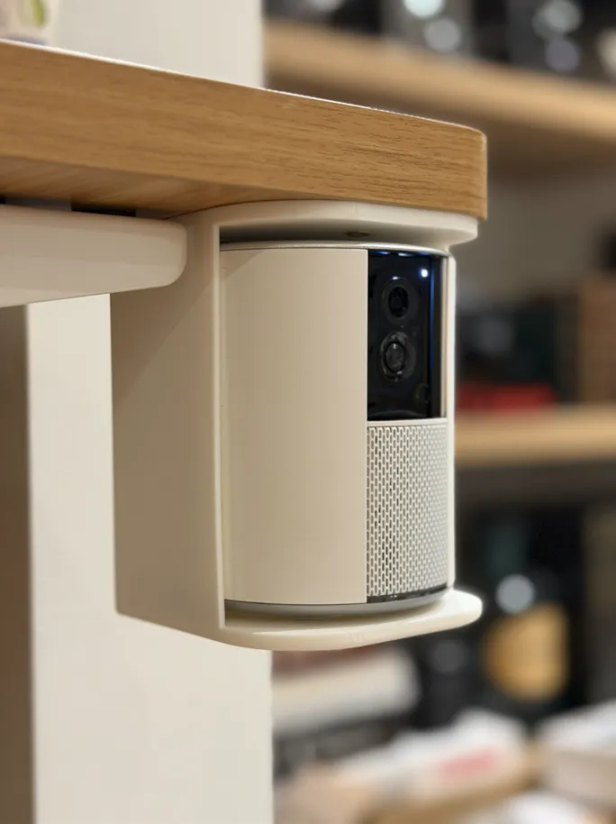 Under-Desk Mount for Somfy One+ Alarm view 2