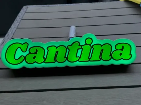 Cantina Light Box - Italian Basement Style