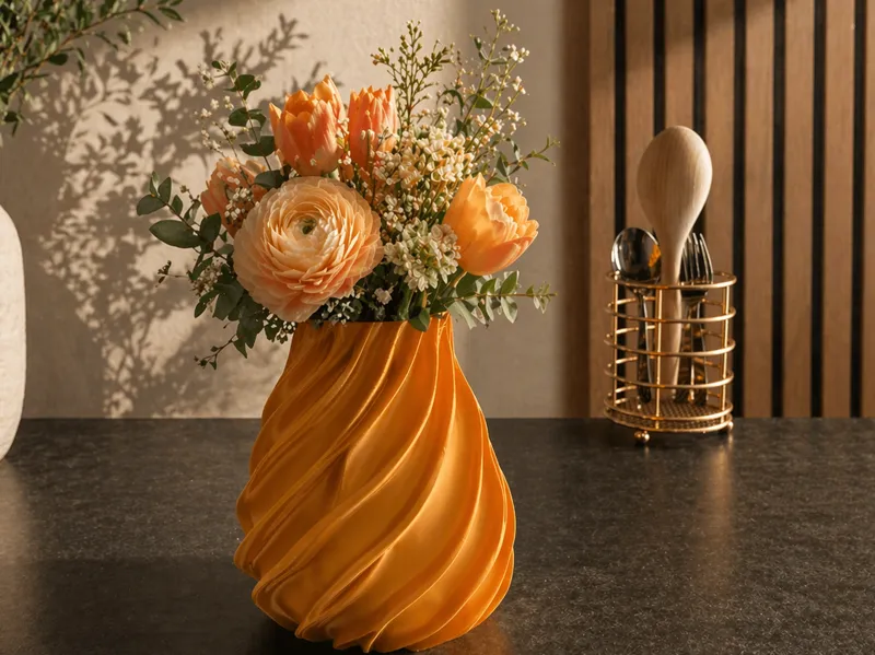 MIXED WAVE VASE