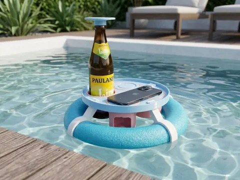 Modelo para impresión 3D: 3in1 Poolbutler für Getränke inklusive Wasp Stop — referencia de MakerWorld