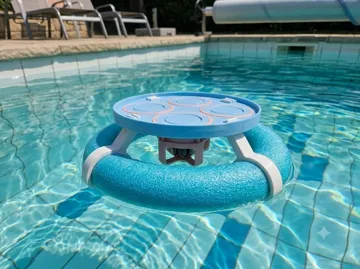 Modelo para impresión 3D: 3in1 Poolbutler für Getränke inklusive Wasp Stop — vista de referencia 3
