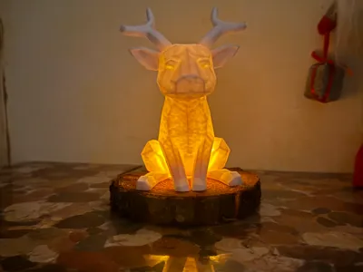 Christmas Tea Light Reindeer