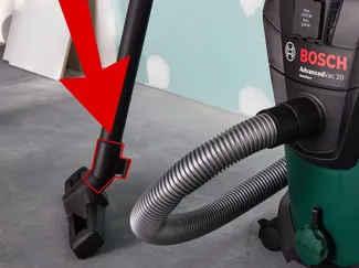 Aspirator Bosch advanced vac 20 pipe adaptor