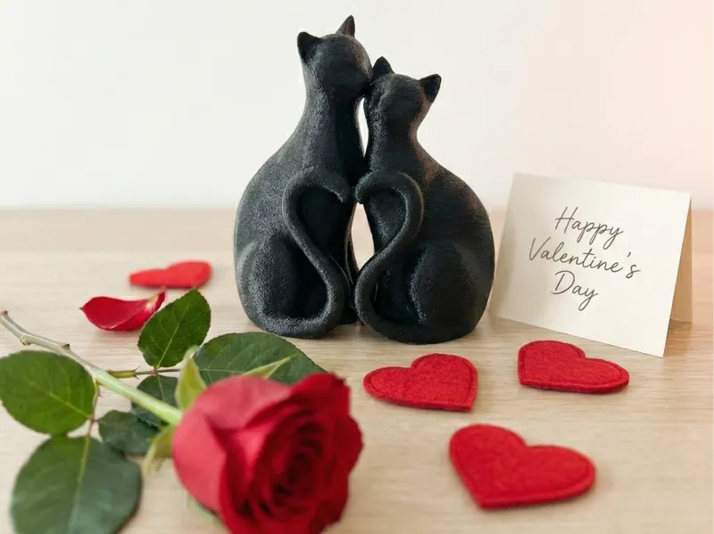 Valentine's day Cats - Heart - Love