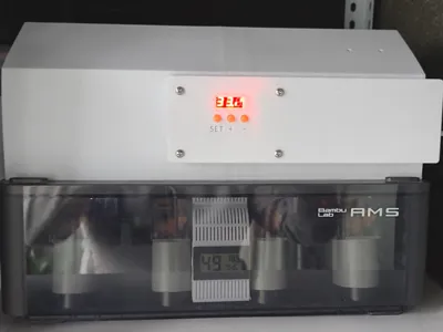 AMS electric drying heater (lid not removed)