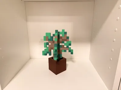 Minecraft Oak sapling in pot - AMS