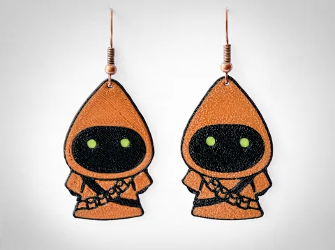 Star Wars Jawas earrings view 2