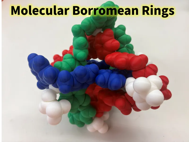 Molecular Borromean Rings Molfidget
