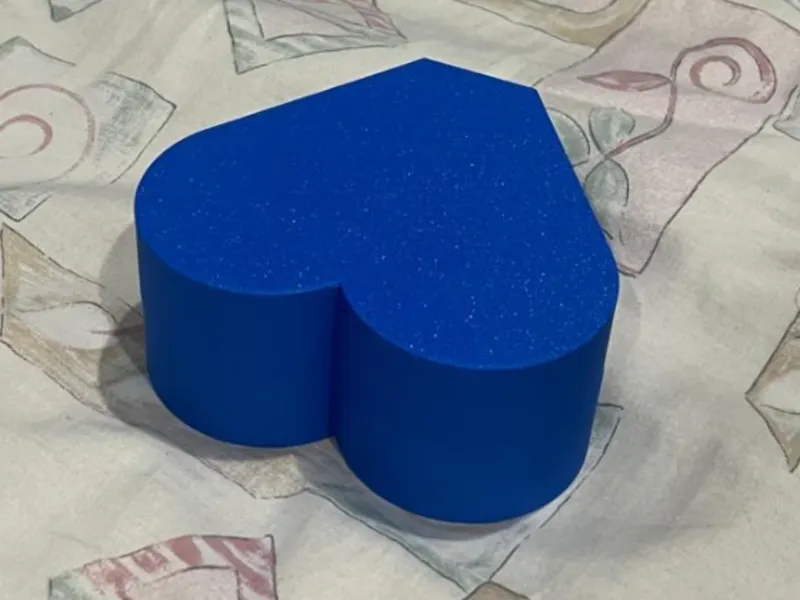Caja en forma de corazón