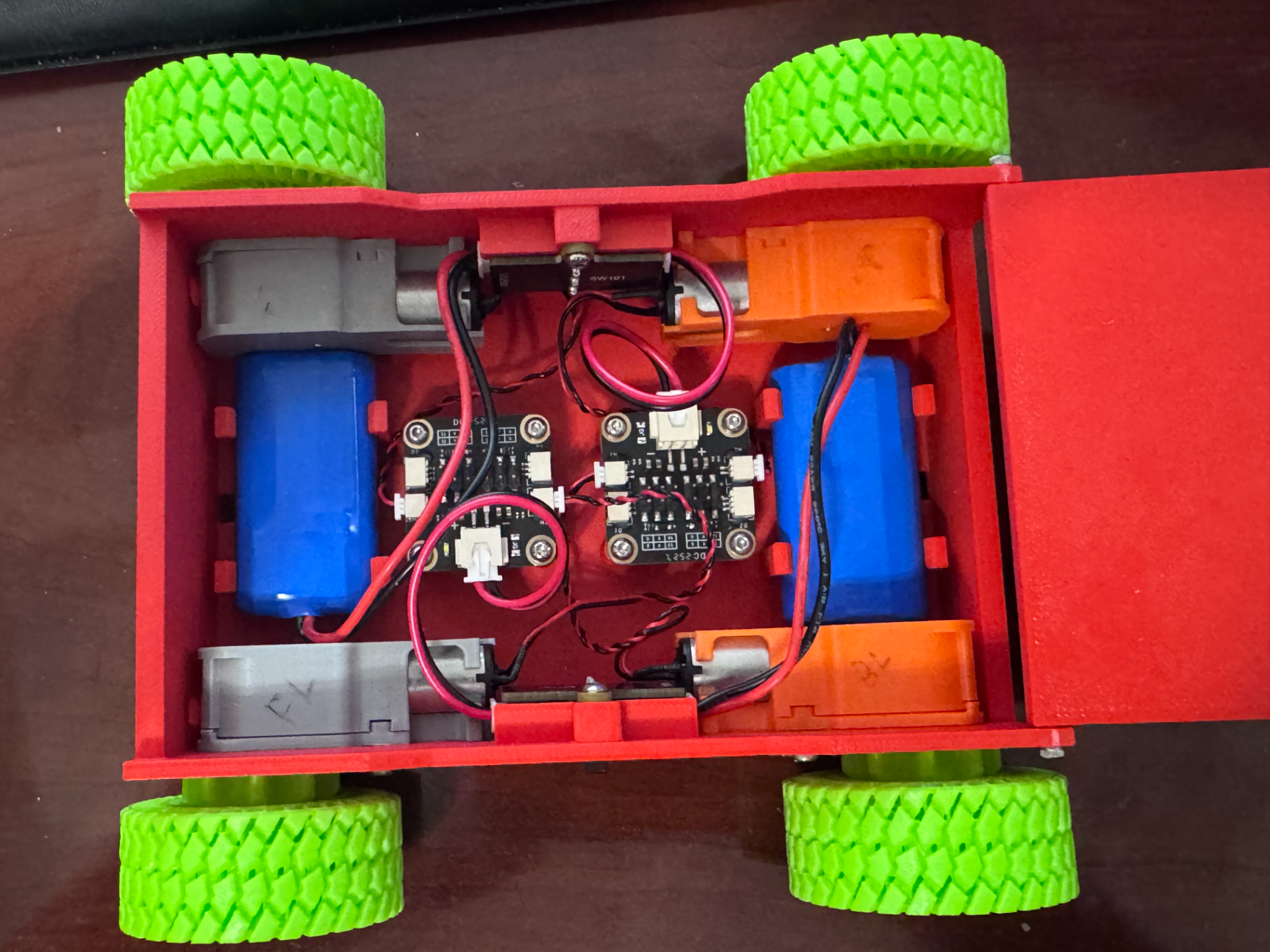 Cyberbrick 4 Motor Wheel Base
