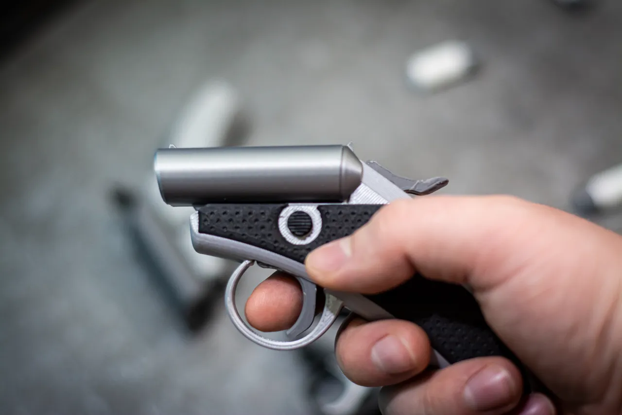 Double Barrel Pistol Shotgun - Fidget view 3