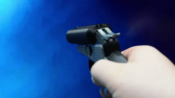 Double Barrel Pistol Shotgun - Fidget view 2