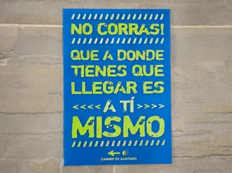 Camino de Santiago No Corras! HueForge
