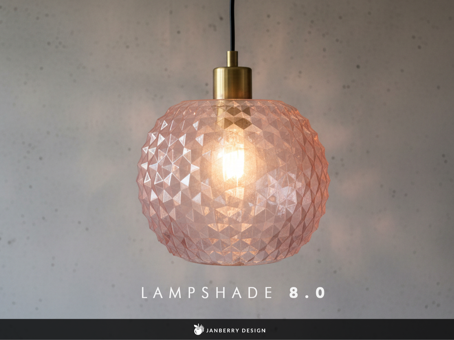 Lamp Shade 8.0 - Spral vase