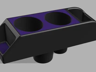 Clio Cupholder (fits 15 Plate) - 2 Versions