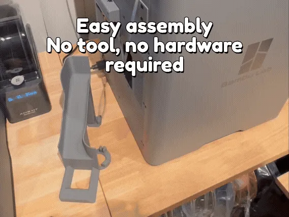 HKR X2D/P2S / X1/P1 POOP CHUTE - NO EXTRA HARDWARE view 3