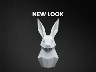 modern bunny easter