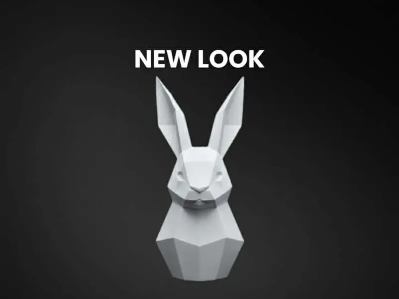 modern bunny easter
