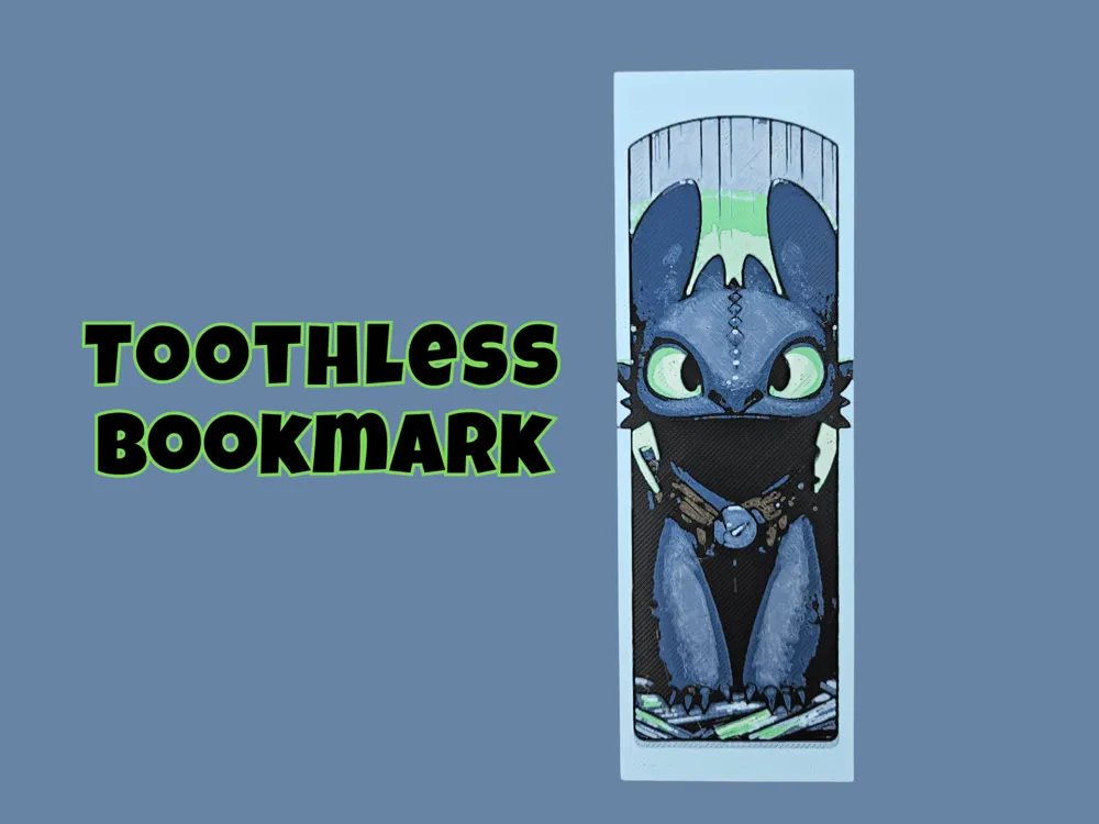 Toothless (How to Train Your Dragon) Bookmark