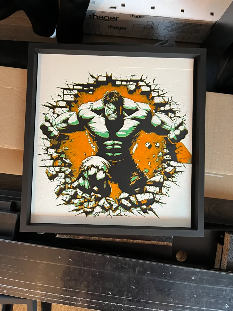 Frame for Hulk Hueforge