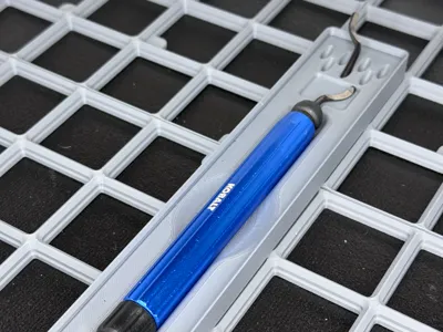 Gridfinity Kobalt Deburring Tool Tray