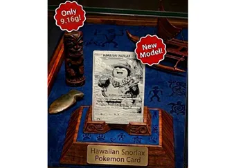 Hawaiian Snorlax Pokemon Card