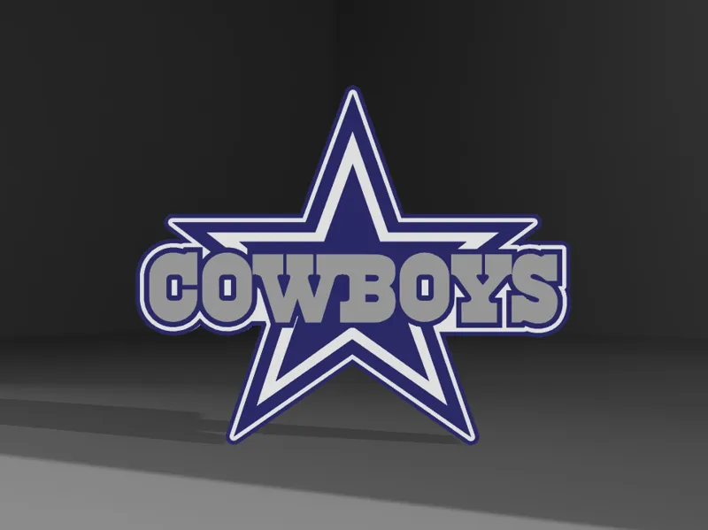 Dallas Cowboys Logo Lightbox