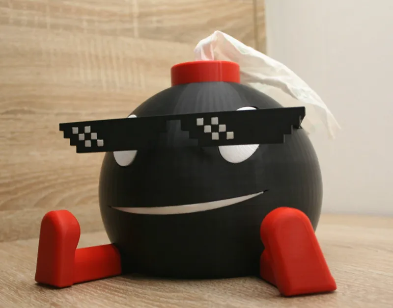 Bomb Tissue box