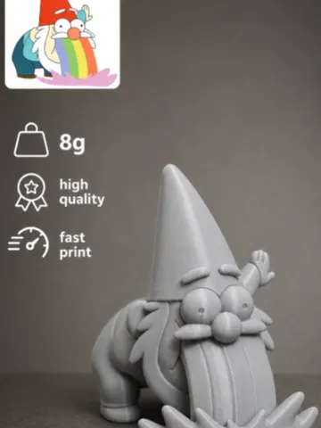 Adorno temático: Gnome Gravity Falls — vista de referencia 2