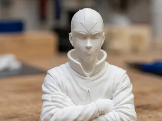 Saitama and avatar Airbender 3D Print Model 419