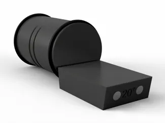 Tumbling knife sharpener