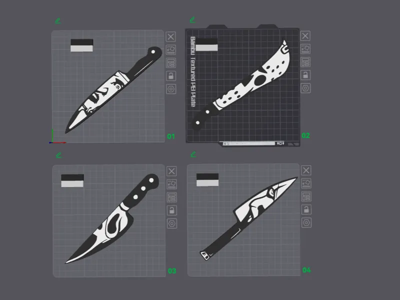 halloween horror knives