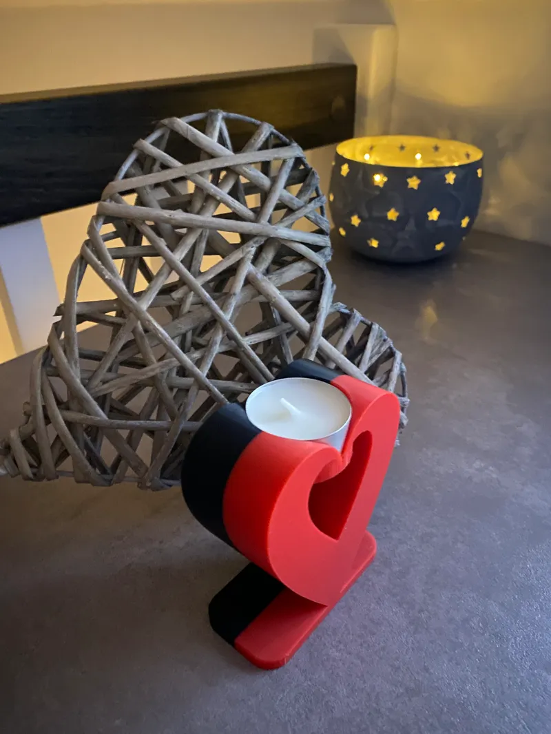 Heart Tealight holder, Two colors