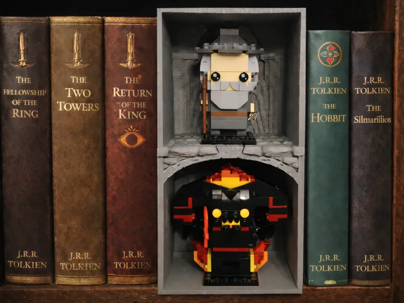 Lord of the Rings BrickHeadz Book Nook 