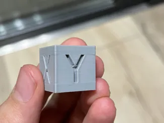Calibration cube