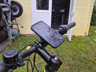 Bike phone mount