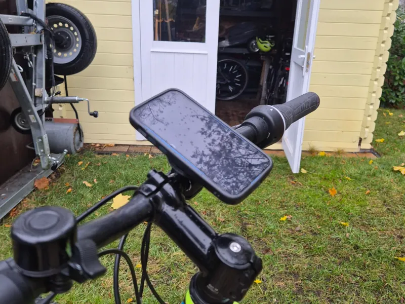 Bike phone mount