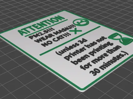 3D printer safety