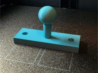 Quadlock Ball mount for Sim Rig